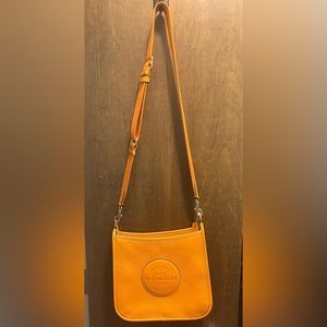 Coach Dempsey File Bag -Orange (gently used)